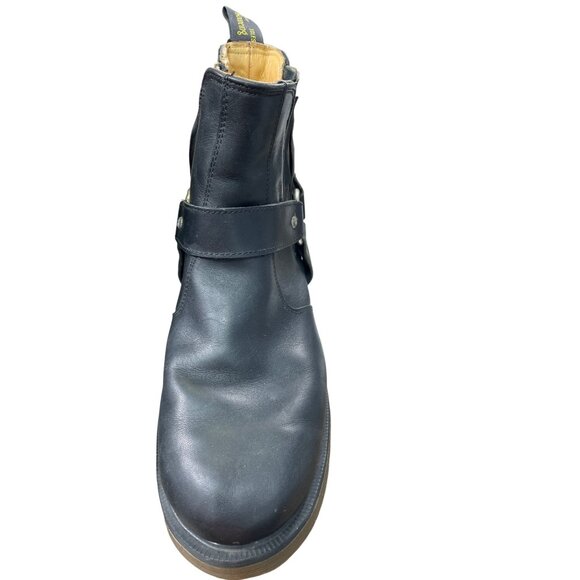 Dr. Martens womans black Leather chelsea ankle boots size 5 SKU 8796 - Picture 6 of 16